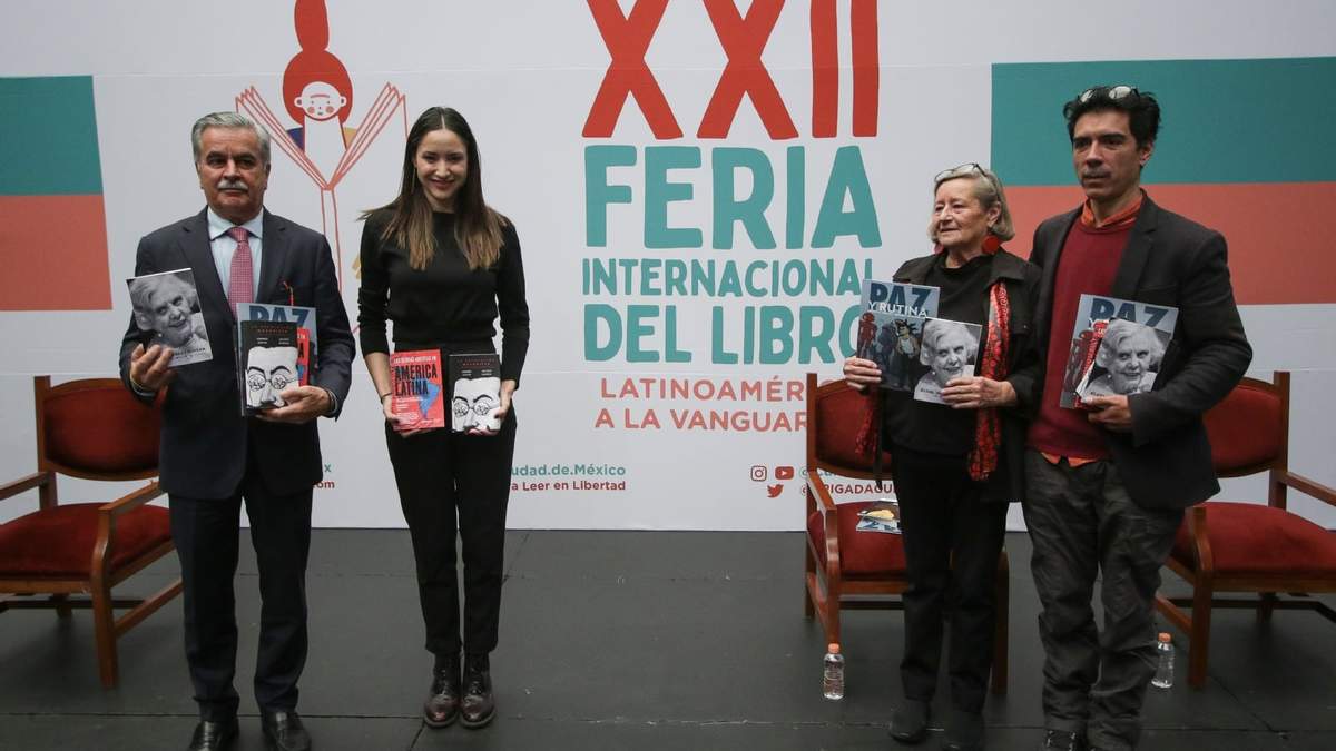 Presentación de la FIL en el zócalo de la CDMX