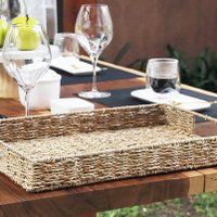Con una tabla de madera y un poco de soga, creá esta bandeja impecable, más chic y elegante que las del bazar