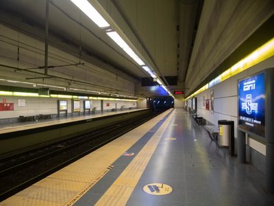 Evacuaron a pasajeros del subte debido a un incendio cerca de la estación Once