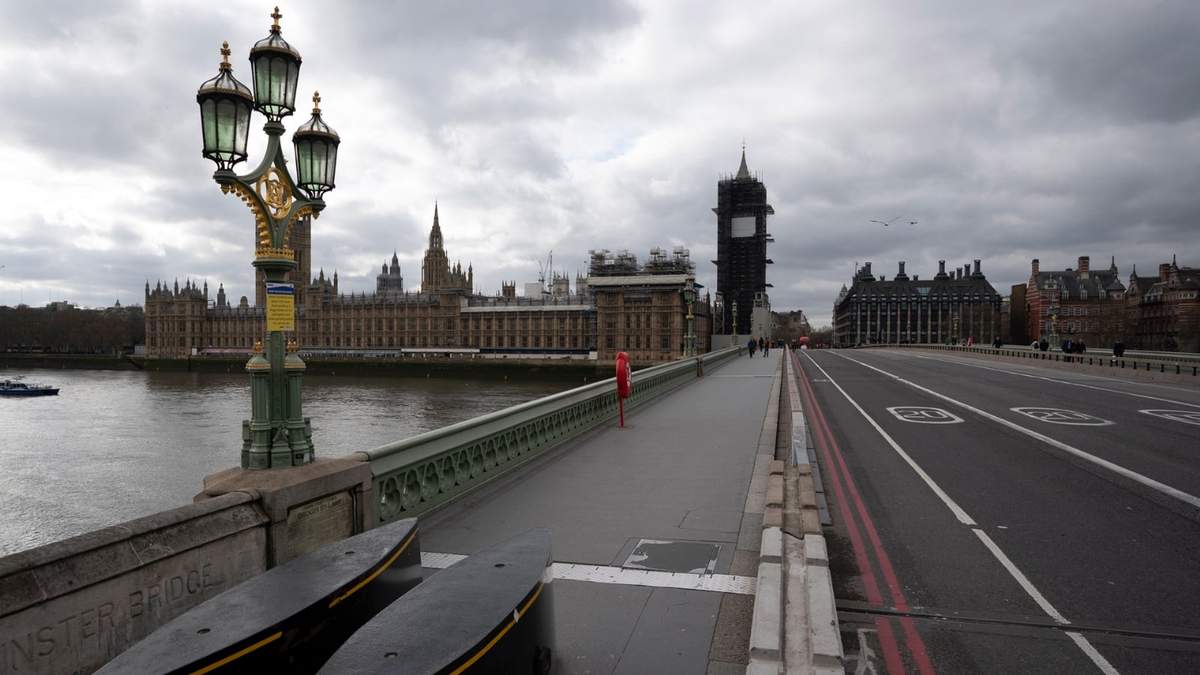 Londres en cuarentena. Fuente: (Instagram).