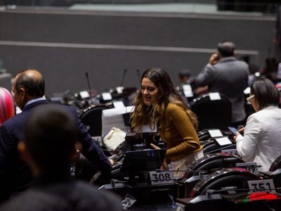 Andrea Chávez acusa a diputados panistas de abandonar la Cámara tras el veredicto a García Luna
