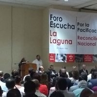 Ahora en Torreón, víctimas de violencia rechazan el "olvido no, perdón sí" de López Obrador