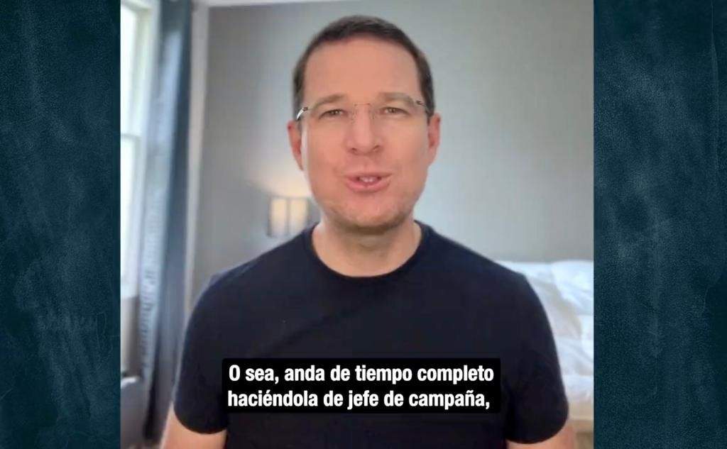 Ricardo Anaya en un video del 24 de julio de 2023