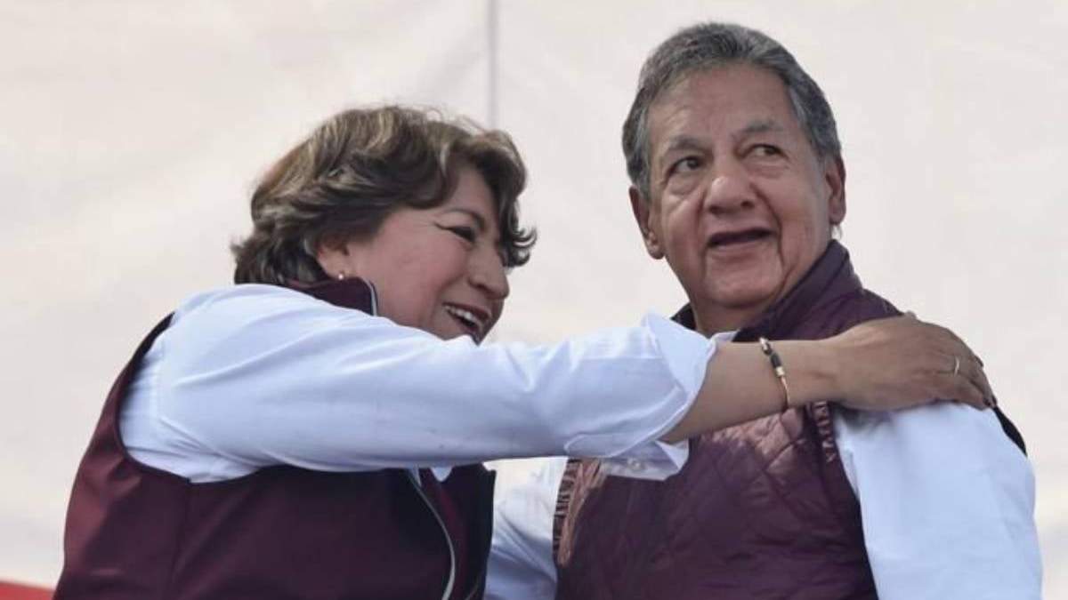 Delfina Gómez con Higinio Martínez