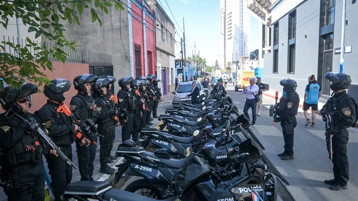 La Policía de Córdoba junto con Gendarmería nacional hizo el operativo de rescate