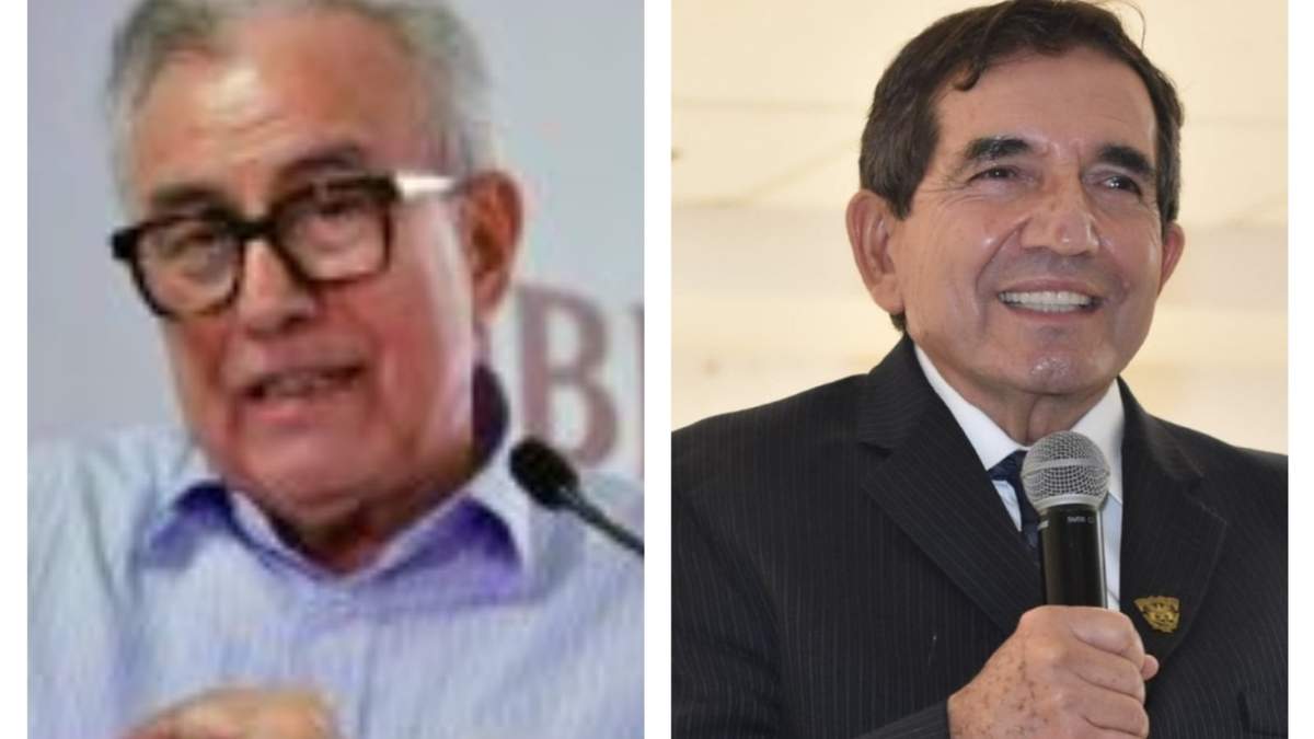 Rubén Rocha Moya y Héctor Melesio Cuén