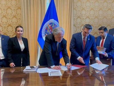 En la OEA y ante Almagro, “Alito” denuncia “persecución política” y atropellos a la democracia