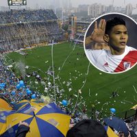 Le hizo la franja en un Superclásico: el curioso elogio de Teo Gutiérrez a La Bombonera