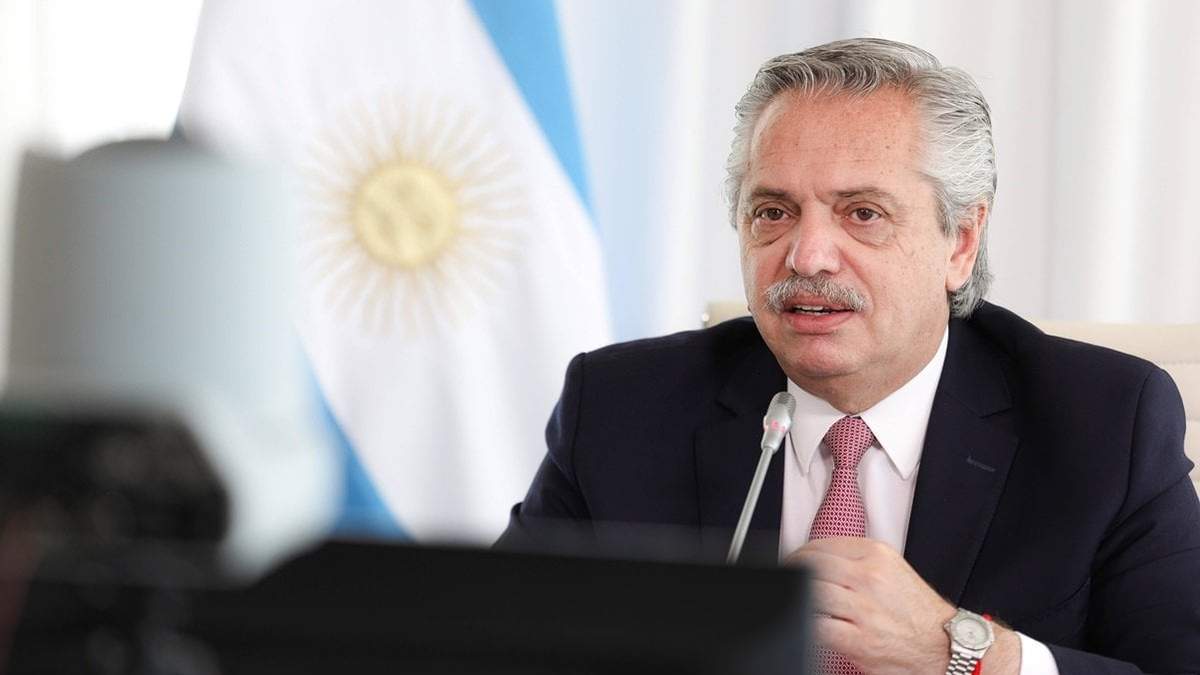 Presidente de la Nación, Alberto Fernández. Fuente: (Twitter)