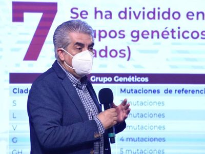 Indre detecta nueva variante de coronavirus predominante en el país