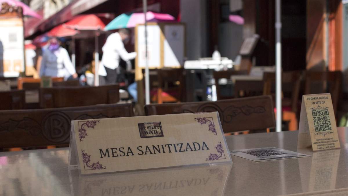 Restaurantes sanitizados en pandemia