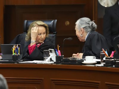 Piden excluir a Yasmín Esquivel y Estela Ríos del debate sobre la prisión preventiva oficiosa