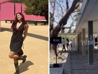 Dua Lipa visita Ciudad Universitaria en la UNAM y se viraliza; así fue su recorrido por CDMX (Video)