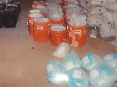 Decomisan casi una tonelada de metanfetamina en Mexicali