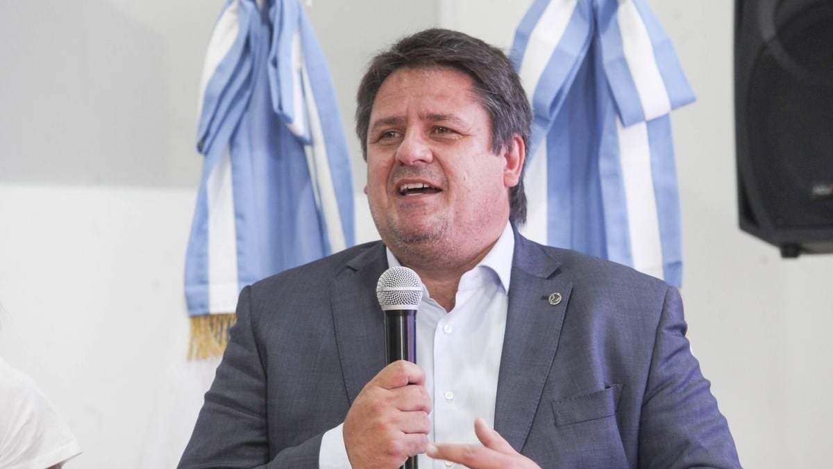 El intendente Mariano Gaido. Fuente: (Twitter)