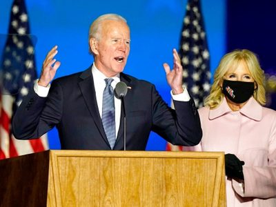 Biden promete que no parará "hasta que se cuenten todos los votos"