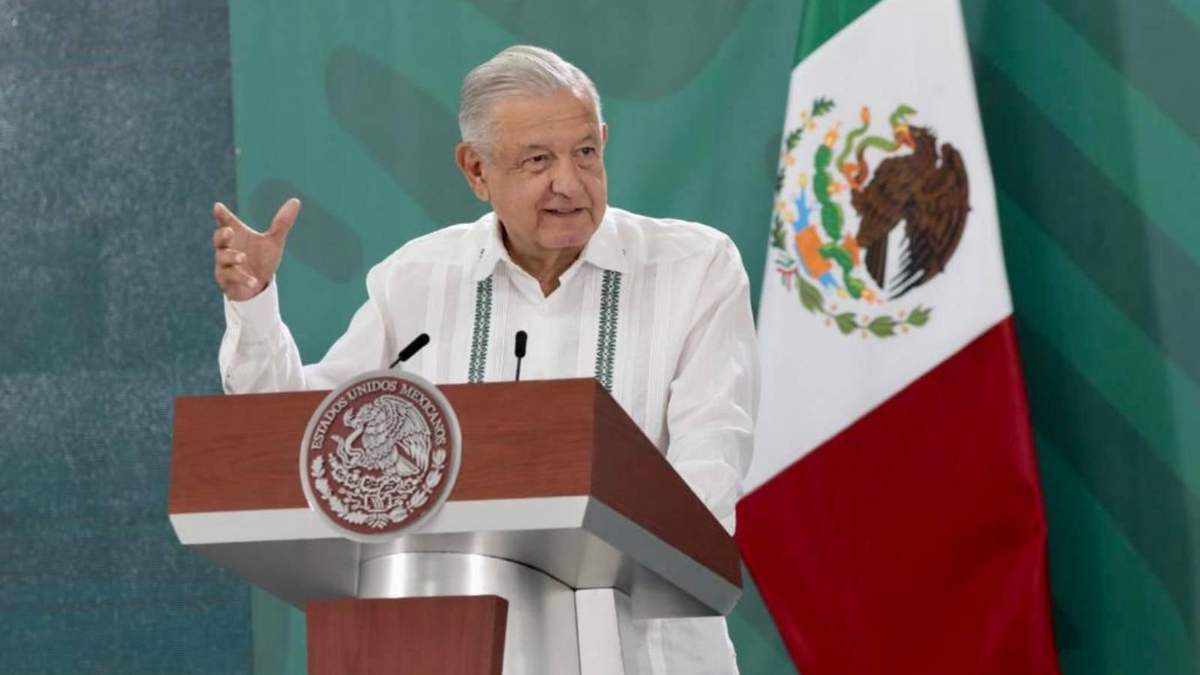 El presidente López Obrador