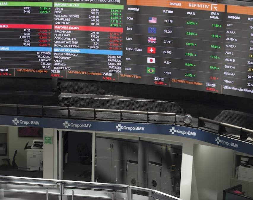 La Bolsa Mexicana de Valores cayó 1.75
