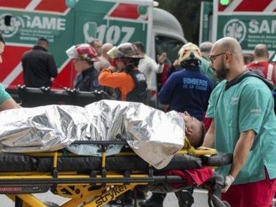 Dos trenes chocan en Buenos Aires, al menos 60 heridos