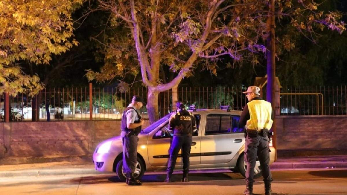 Test de alcoholemia en distintos puntos de la ciudad. Fuente (Policía de Neuquén)