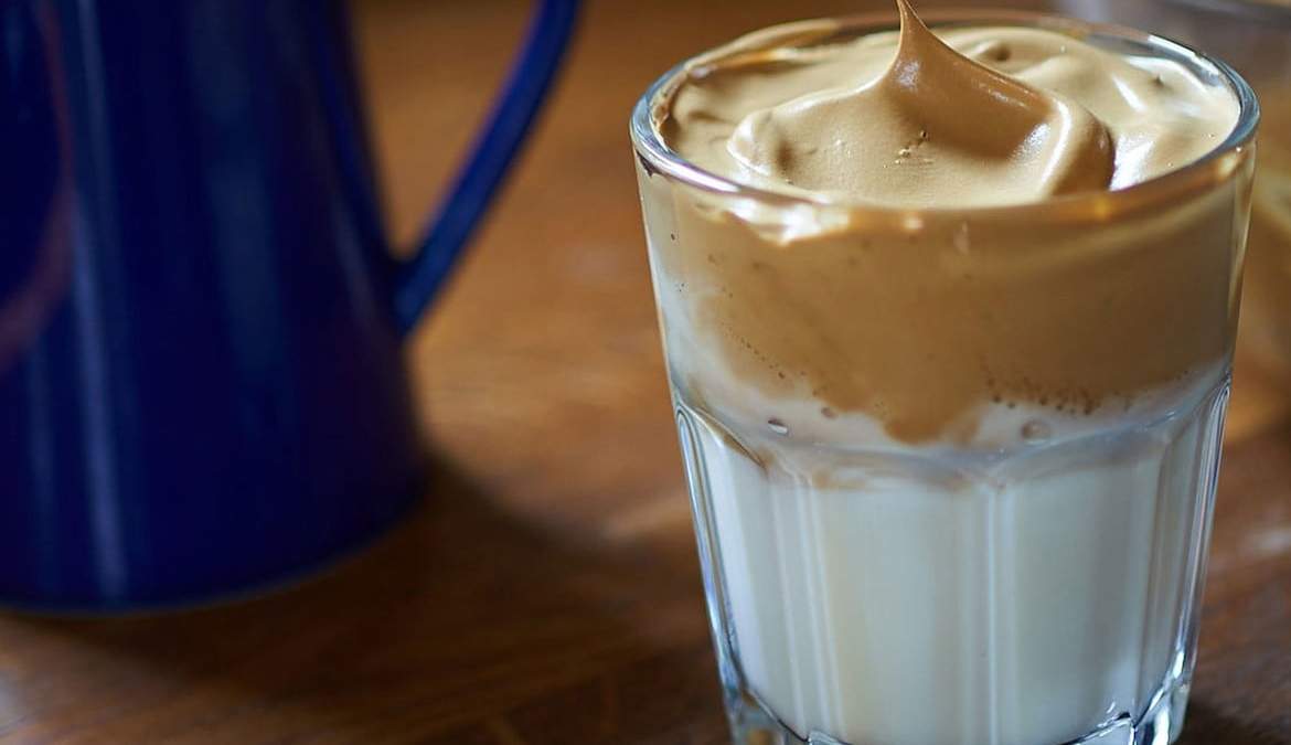 Café Dalgona; rico y furor en las redes. Fuente: (Instagram)