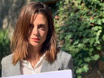 ¡Se repite la historia! Macarena Gómez rememoró un rodaje en el que tuvo que usar barbijo