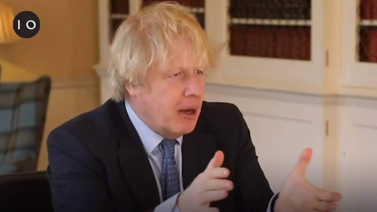 El primer ministro de Reino Unido, Boris Johnson