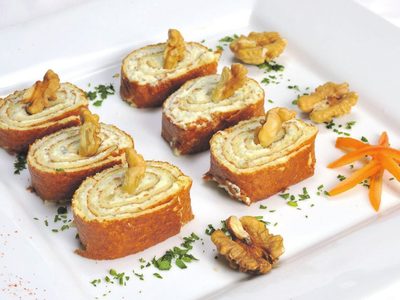 Pionono de queso azul: un antojo irresistible para hacer este finde y comer algo rico
