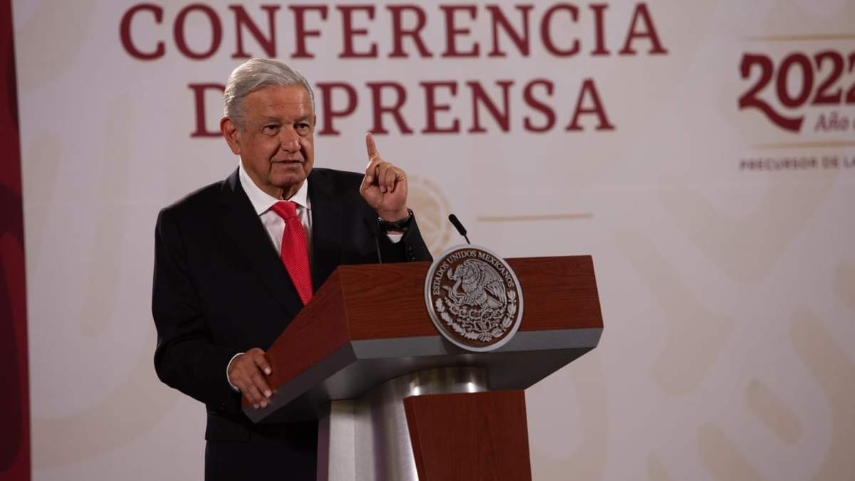 El mandatario desde Palacio Nacional
