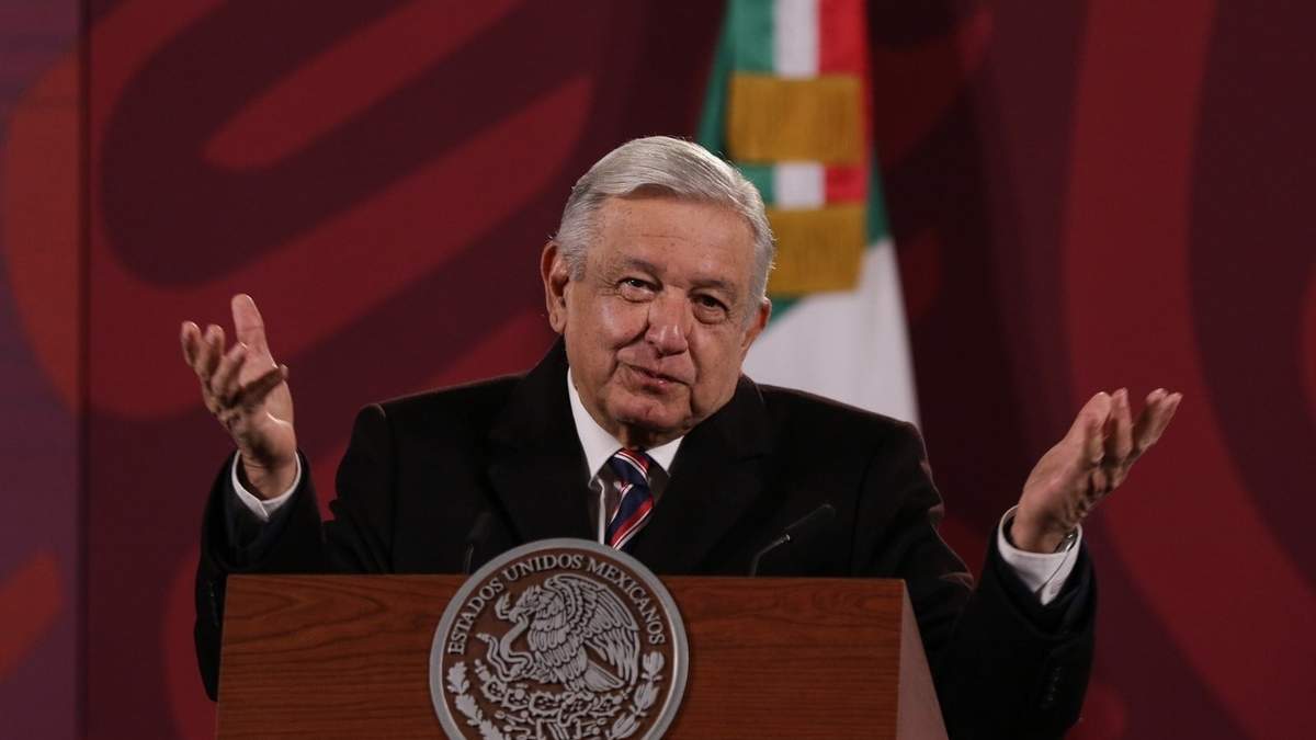 El presidente Andrés Manuel López Obrador en la mañanera