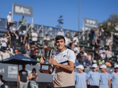 Román Burruchaga se quedó con el Challenger de Buenos Aires