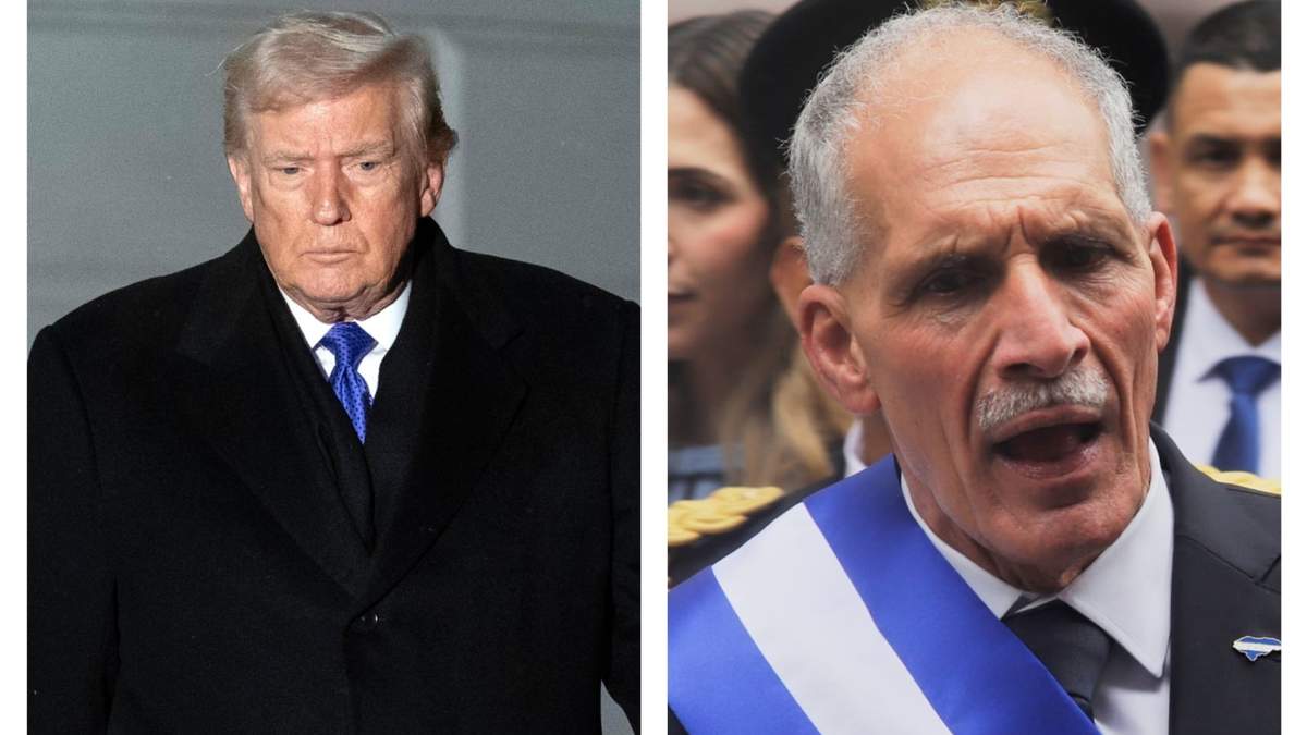 El presidente de Estados Unidos, Donald Trump y Nasry Asfura, el presidente de Honduras