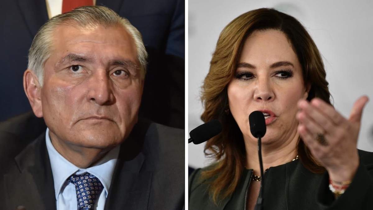 Adán Augusto López y Blanca Ibarra