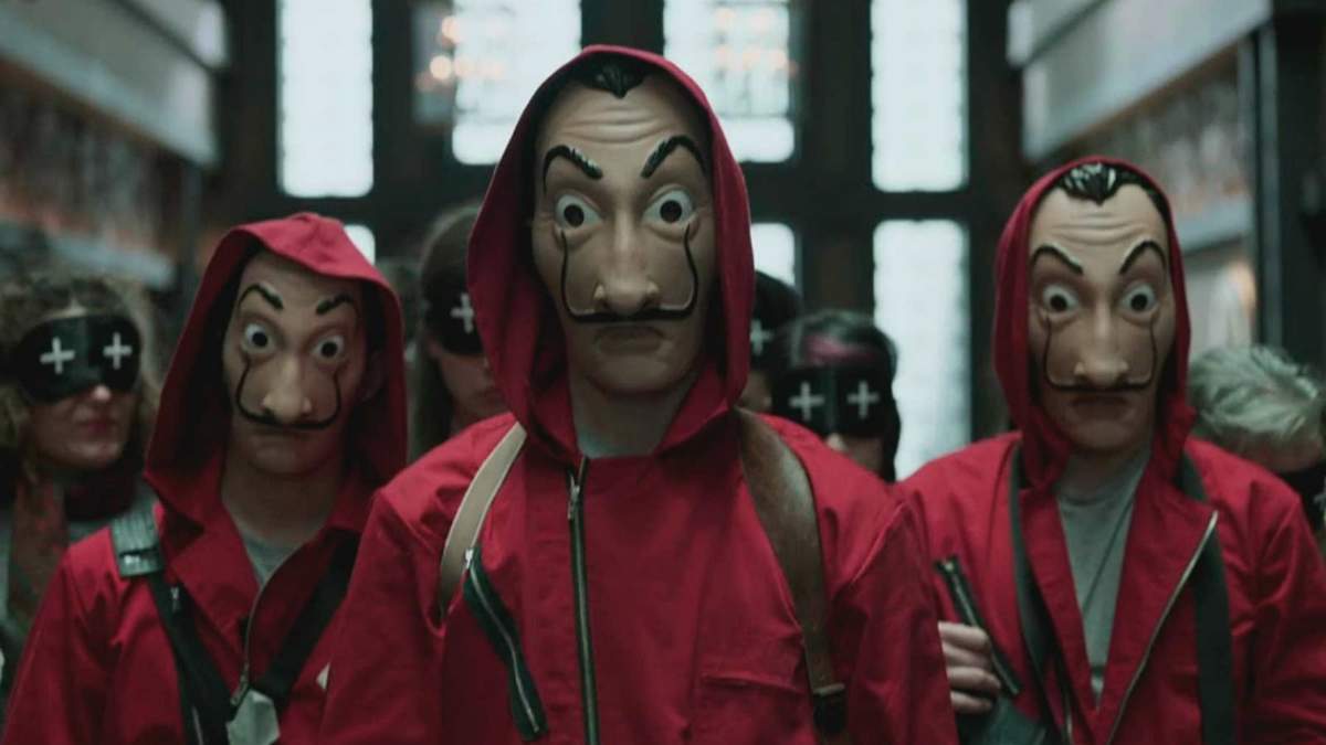 La casa de papel. Fuente: (Instagram)