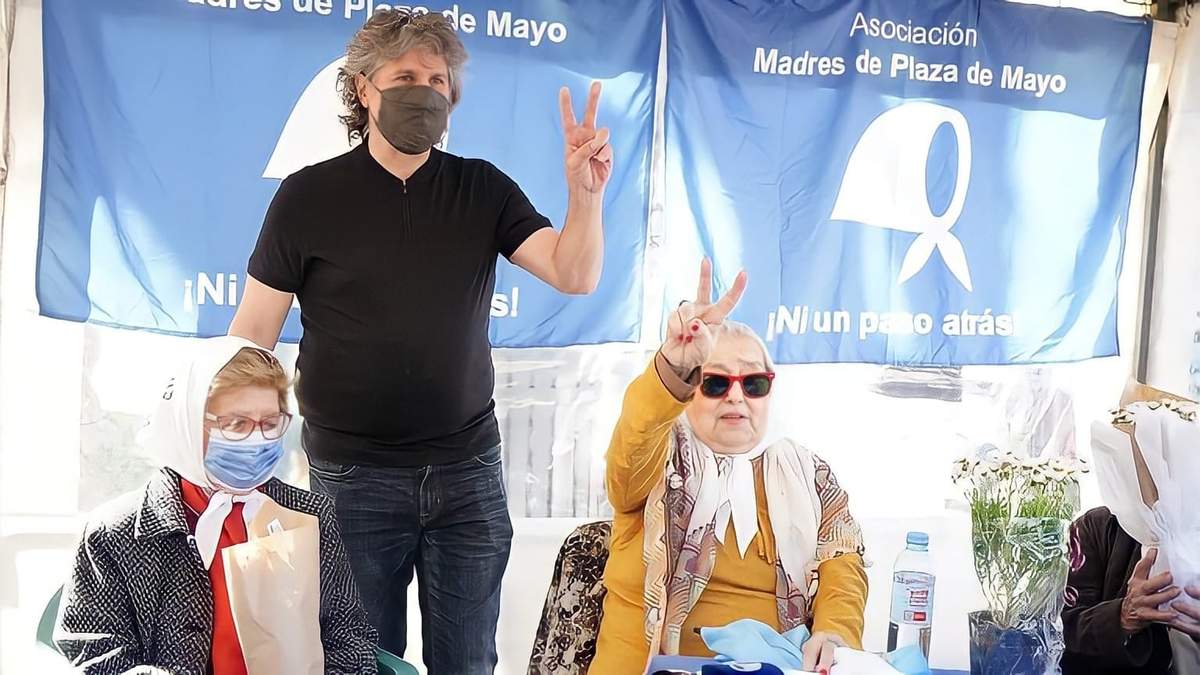 Amado Boudou en Plaza de Mayo. Fuente: (Twitter)