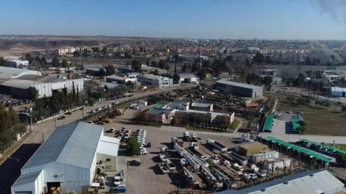 Parque Industrial de Neuquén. Fuente: (Twitter)