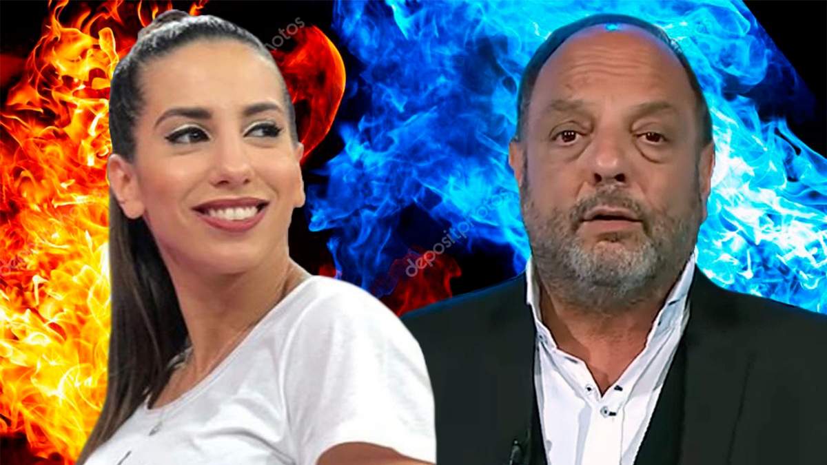 Cinthia Fernández y Baby Etchecopar. Fuente: (Minuto Neuquén)