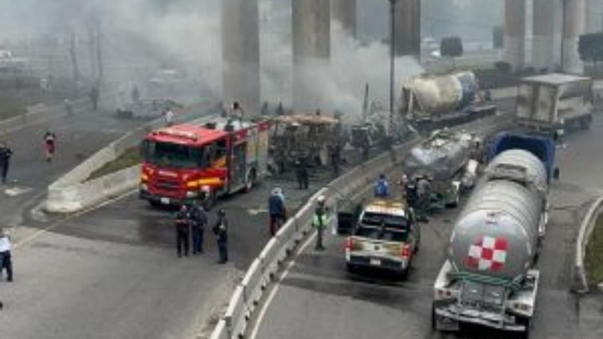 Zona donde ocurrió la explosión en Iztapalapa