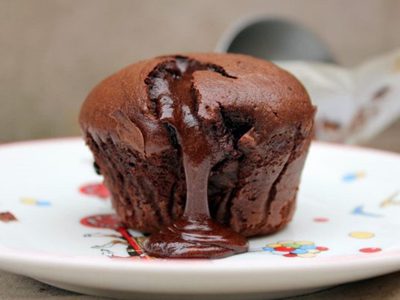 Volcán de chocolate, ideal para los más golosos