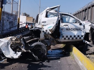 Un tren arrolla una patrulla de la Guardia Nacional en Celaya; mueren dos agentes