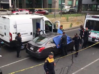 Matan a tiros a automovilista a plena luz de día sobre calzada de Tlalpan