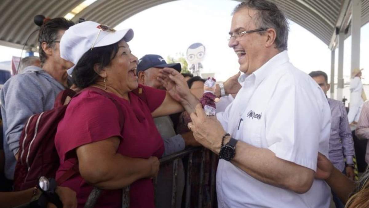 Marcelo Ebrard en Querétaro