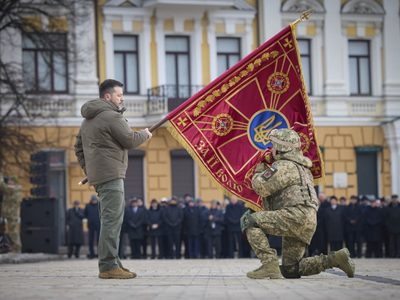 El discurso que dio Volodymyr Zelensky a un año del inicio de la guerra en Ucrania
