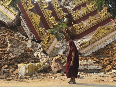 Mandalay, la ciudad de oro destruida por el terremoto en Myanmar