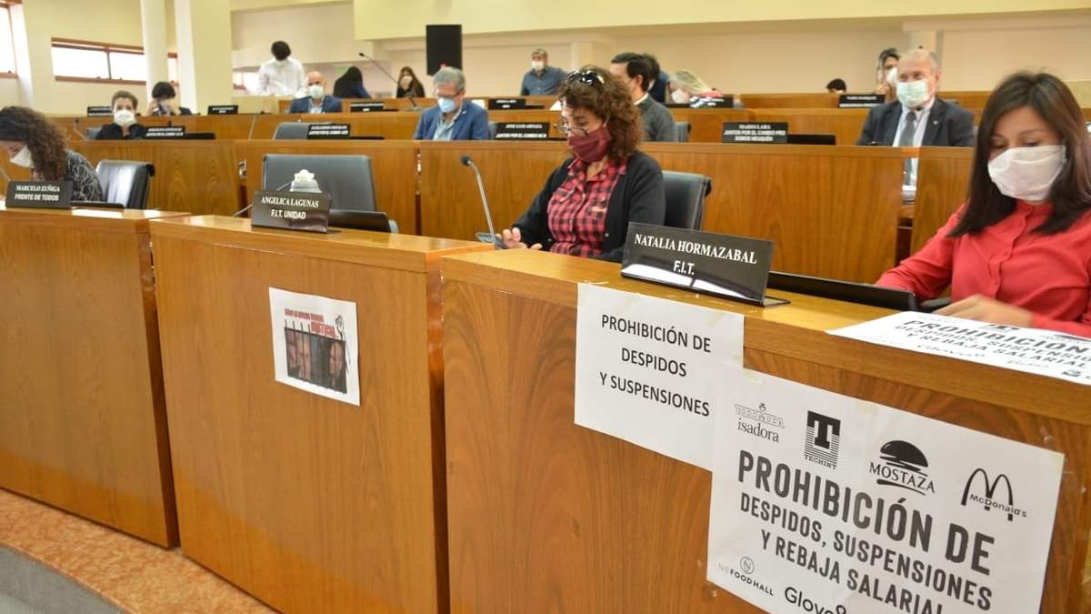 Concejo Deliberante de Neuquén Fuente: (Twitter)