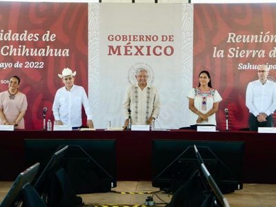 AMLO promete recuperar 30 mil hectáreas del pueblo Yaqui durante su gira por Sonora