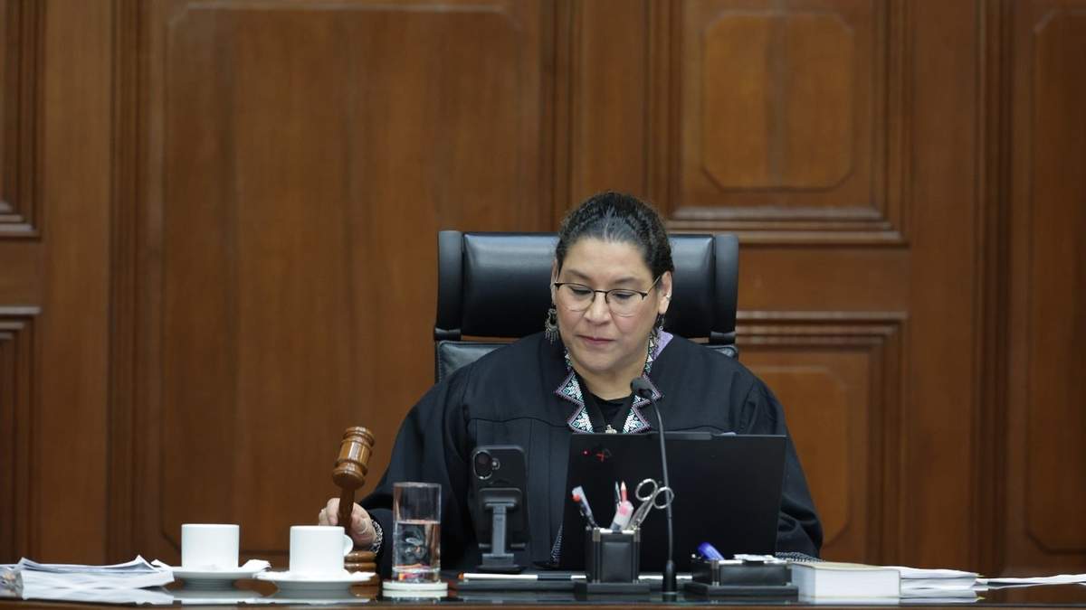 Lenia Batres presidió la sesión de la Suprema Corte