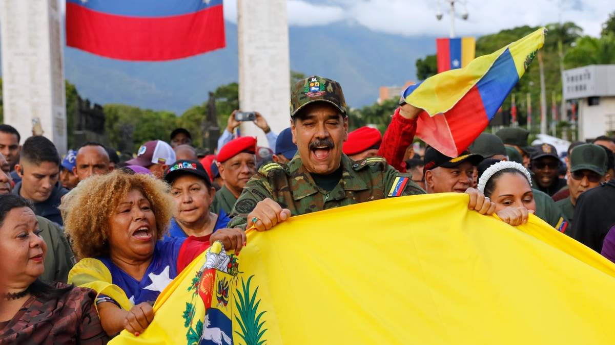 Nicolás Maduro, presidente de Venezuela en Caracas