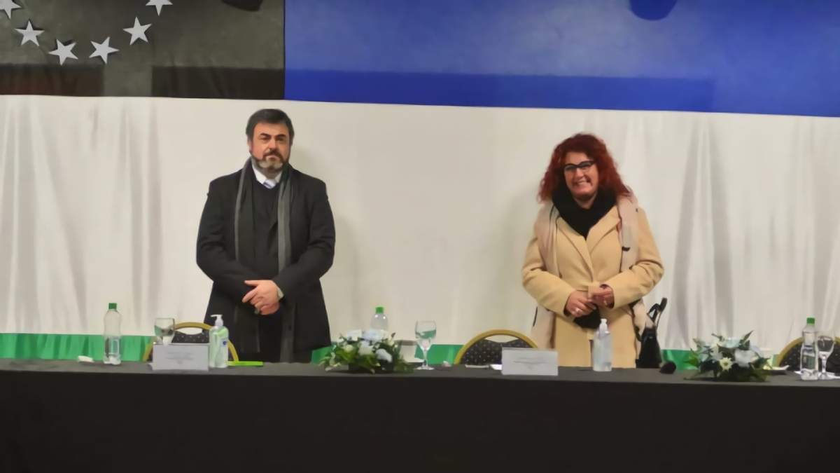 Sergio Ceci y Cecilia Criado. Fuente: (Twitter)