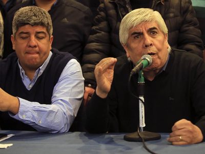 La seria advertencia de Moyano al campo: "Que no jodan a los camioneros en las rutas"
